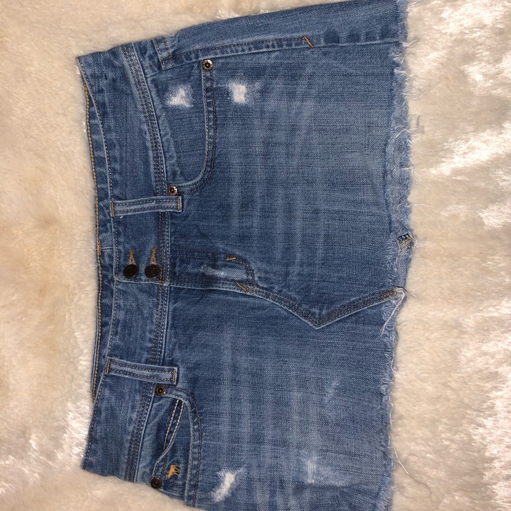 Abercrombie Jean Skirt